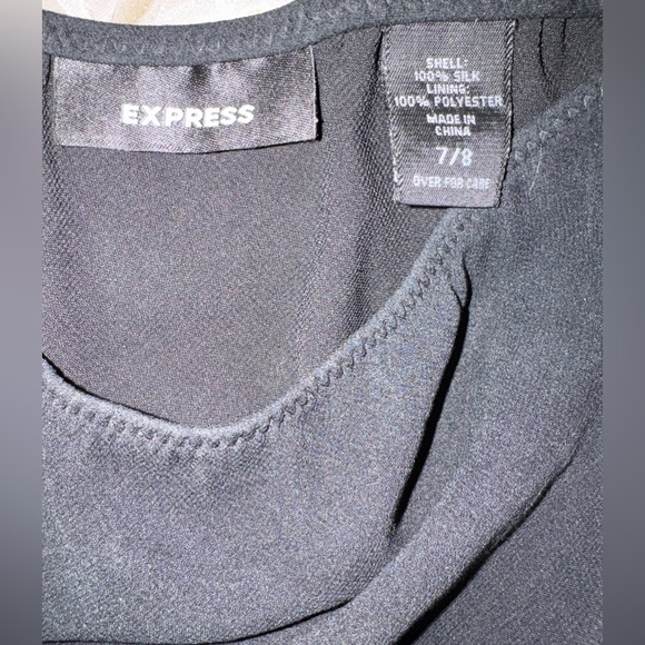 Express Black Asymmetrical Women's Skirt - Picture 4 of 6